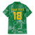 Custom Guyana Football Family Matching Mermaid Dress and Hawaiian Shirt One Team One Game Green Version - Wonder Print Shop