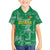 Custom Guyana Football Family Matching Off Shoulder Maxi Dress and Hawaiian Shirt One Team One Game Green Version - Wonder Print Shop