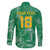 Custom Guyana Football Family Matching Puletasi and Hawaiian Shirt One Team One Game Green Version - Wonder Print Shop