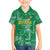 Custom Guyana Football Family Matching Short Sleeve Bodycon Dress and Hawaiian Shirt One Team One Game Green Version - Wonder Print Shop