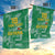 Custom Guyana Football Garden Flag One Team One Game Green Version - Wonder Print Shop