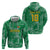Custom Guyana Football Hoodie One Team One Game Green Version - Wonder Print Shop