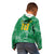 Custom Guyana Football Kid Hoodie One Team One Game Green Version - Wonder Print Shop