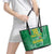 Custom Guyana Football Leather Tote Bag One Team One Game Green Version - Wonder Print Shop