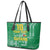 Custom Guyana Football Leather Tote Bag One Team One Game Green Version - Wonder Print Shop