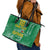 Custom Guyana Football Leather Tote Bag One Team One Game Green Version - Wonder Print Shop