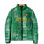 Custom Guyana Football Padded Jacket One Team One Game Green Version - Wonder Print Shop