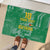 Custom Guyana Football Rubber Doormat One Team One Game Green Version - Wonder Print Shop