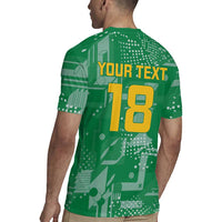 Custom Guyana Football Rugby Jersey One Team One Game Green Version - Wonder Print Shop