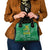 Custom Guyana Football Shoulder Handbag One Team One Game Green Version - Wonder Print Shop