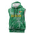 Custom Guyana Football Sleeveless Hoodie One Team One Game Green Version - Wonder Print Shop