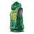 Custom Guyana Football Sleeveless Hoodie One Team One Game Green Version - Wonder Print Shop