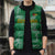 Custom Guyana Football Sleeveless Puffer Jacket One Team One Game Green Version - Wonder Print Shop