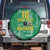 Custom Guyana Football Spare Tire Cover One Team One Game Green Version - Wonder Print Shop