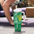 Custom Guyana Football Tumbler With Handle One Team One Game Green Version - Wonder Print Shop