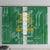 Custom Guyana Football Window Curtain One Team One Game Green Version - Wonder Print Shop