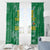 Custom Guyana Football Window Curtain One Team One Game Green Version - Wonder Print Shop