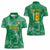 Custom Guyana Football Women Polo Shirt One Team One Game Green Version - Wonder Print Shop