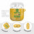 Custom Guyana Football AirPods Case One Team One Game Yellow Version - Wonder Print Shop