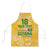 Custom Guyana Football Apron One Team One Game Yellow Version - Wonder Print Shop