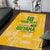 Custom Guyana Football Area Rug One Team One Game Yellow Version - Wonder Print Shop