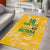 Custom Guyana Football Area Rug One Team One Game Yellow Version - Wonder Print Shop