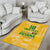 Custom Guyana Football Area Rug One Team One Game Yellow Version - Wonder Print Shop
