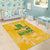 Custom Guyana Football Area Rug One Team One Game Yellow Version - Wonder Print Shop