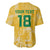 Custom Guyana Football Baseball Jersey One Team One Game Yellow Version - Wonder Print Shop