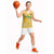 Custom Guyana Football Basketball Jersey One Team One Game Yellow Version - Wonder Print Shop