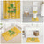 Custom Guyana Football Bathroom Set One Team One Game Yellow Version - Wonder Print Shop