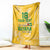 Custom Guyana Football Blanket One Team One Game Yellow Version - Wonder Print Shop
