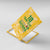 Custom Guyana Football Canvas Wall Art One Team One Game Yellow Version - Wonder Print Shop