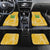 Custom Guyana Football Car Mats One Team One Game Yellow Version - Wonder Print Shop