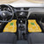Custom Guyana Football Car Mats One Team One Game Yellow Version - Wonder Print Shop