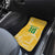 Custom Guyana Football Car Mats One Team One Game Yellow Version - Wonder Print Shop