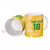 Custom Guyana Football Ceramic Mug One Team One Game Yellow Version - Wonder Print Shop