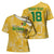 Custom Guyana Football Cross Shoulder Shirt One Team One Game Yellow Version - Wonder Print Shop