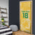 Custom Guyana Football Door Cover One Team One Game Yellow Version - Wonder Print Shop