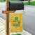 Custom Guyana Football Garden Flag One Team One Game Yellow Version - Wonder Print Shop