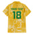 Custom Guyana Football Hawaiian Shirt One Team One Game Yellow Version - Wonder Print Shop