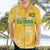 Custom Guyana Football Hawaiian Shirt One Team One Game Yellow Version - Wonder Print Shop