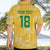 Custom Guyana Football Hawaiian Shirt One Team One Game Yellow Version - Wonder Print Shop