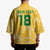 Custom Guyana Football Kimono One Team One Game Yellow Version - Wonder Print Shop