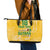 Custom Guyana Football Leather Tote Bag One Team One Game Yellow Version - Wonder Print Shop