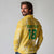 Custom Guyana Football Long Sleeve Polo Shirt One Team One Game Yellow Version - Wonder Print Shop