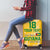 Custom Guyana Football Luggage Cover One Team One Game Yellow Version - Wonder Print Shop