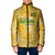 Custom Guyana Football Padded Jacket One Team One Game Yellow Version - Wonder Print Shop