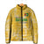 Custom Guyana Football Padded Jacket One Team One Game Yellow Version - Wonder Print Shop