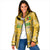 Custom Guyana Football Padded Jacket One Team One Game Yellow Version - Wonder Print Shop